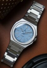 Montre Yema Urban Traveller Auto Cadran Bleu Bracelet Acier 39MM