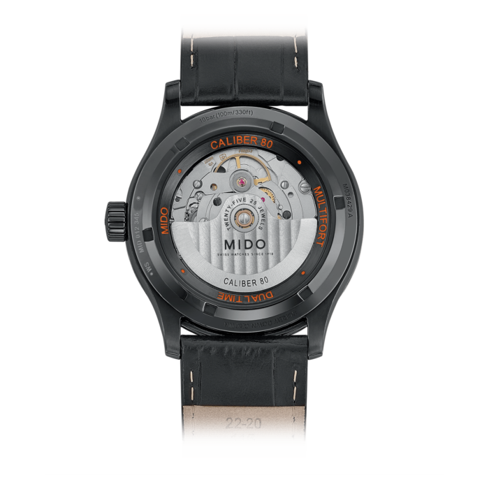 Montre Mido Multifort Dual Time GMT Auto