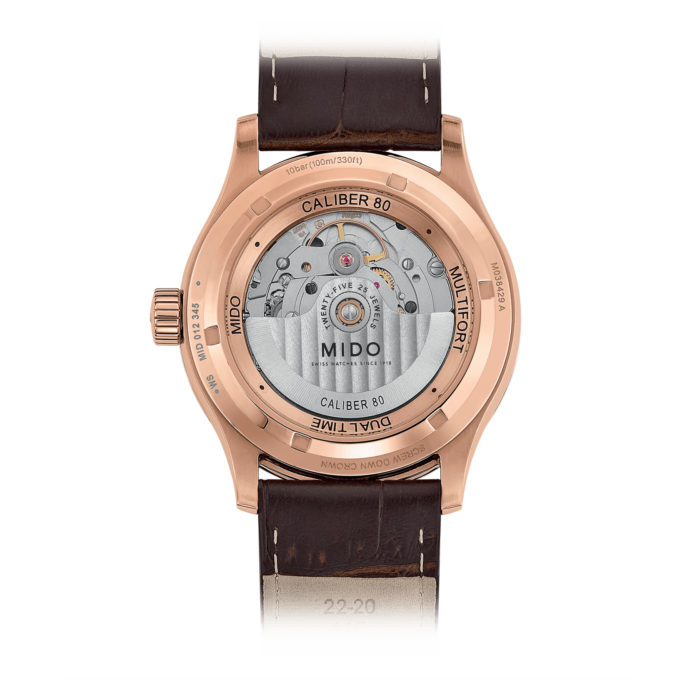 Montre Mido Multifort Dual Time GMT Auto