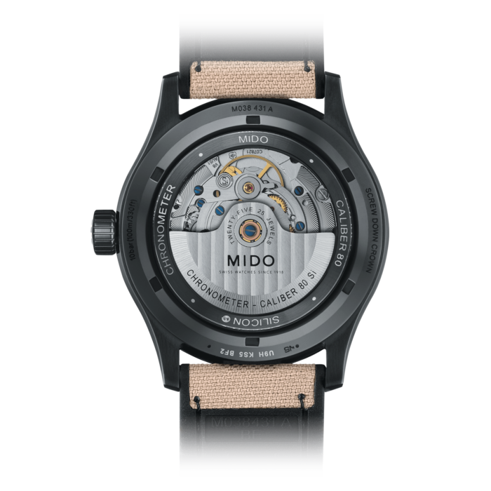 Montre Mido Multifort Chronometer 1 Auto Cadran Noir