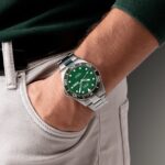 Montre Mido Ocean Star 200C Auto Cadran Vert Bracelet Acier 42.5MM