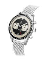 Montre Yema Rallygraf Meca Quartz Cadran Panda Reverse Bracelet Acier 39MM