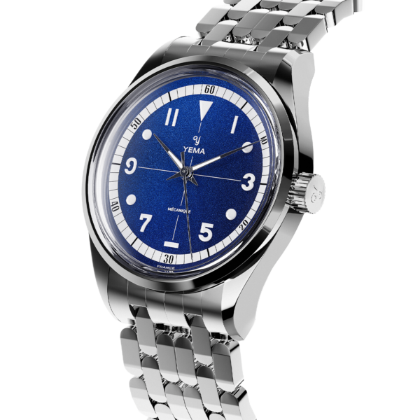 Navy blue dial watches new arrivals