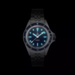 Montre Yema Superman 500 Auto Cadran Bleu Bracelet Acier 41MM