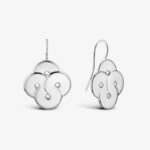 Boucles d'Oreilles Arthus Bertrand Enlacé Dormeuses Argent