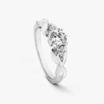 Bague Solitaire Arthus Bertrand Élisa Diamant Or Blanc