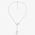 Collier Arthus Bertrand Cravate Palma Argent