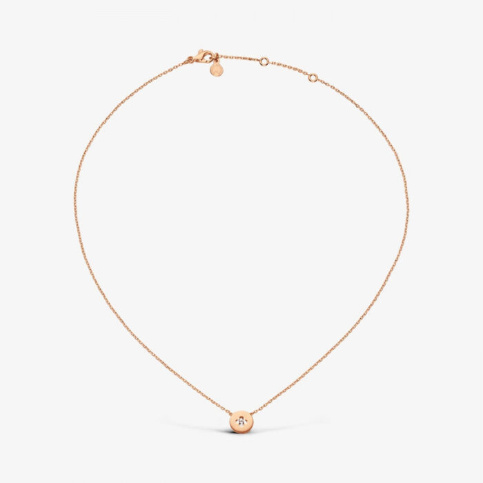 Collier Arthus Bertrand Royale Diamant Or Rose