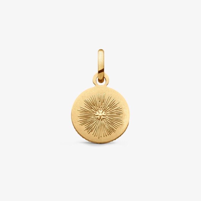 Medal Arthus Bertrand Ivory Heart Yellow Gold