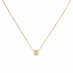 Collier Dinh Van Le Cube Petit Modèle Diamants et Or Jaune