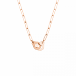 Collier Dinh Van Menottes R12 Or Rose