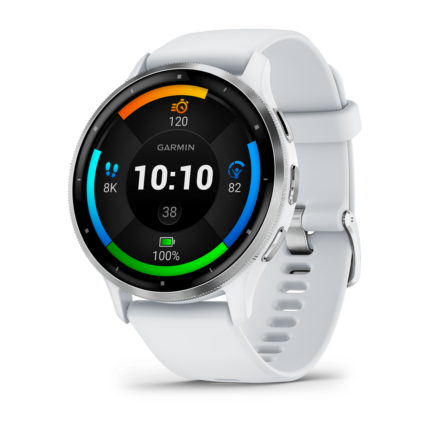 Montre Garmin Venu 3 Silver & Blanc