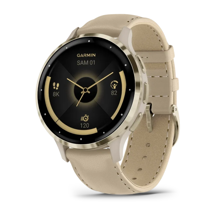 Montre Garmin Venu 3S Soft Gold Lin