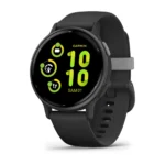 Montre Garmin Vivoactive 5 Noir & Gray Connectée Bracelet Silicone 42MM