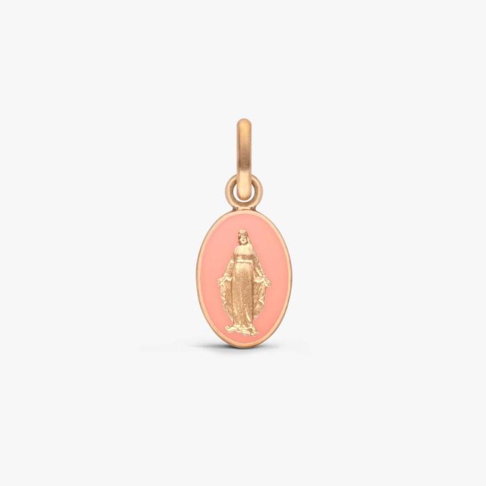 Arthus Bertrand Miraculous Peach Medal Rose Gold