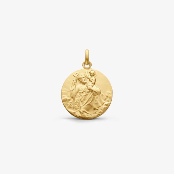 Médaille de baptême Pluie d'étoiles - Or jaune - Arthus Bertrand