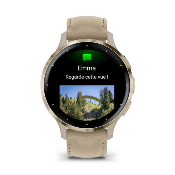 Montre Garmin Venu 3S Soft Gold Lin