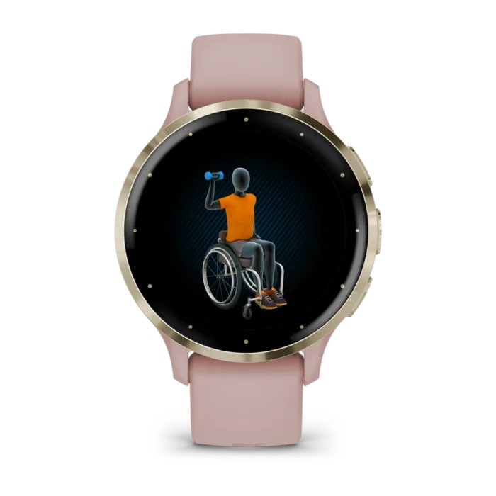 Montre Garmin Venu 3S Solt Gold Rose