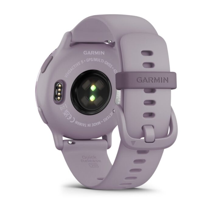 Montre Garmin Vivoactive 5 Violet & Orchid Gold Connectée Bracelet Silicone 42MM