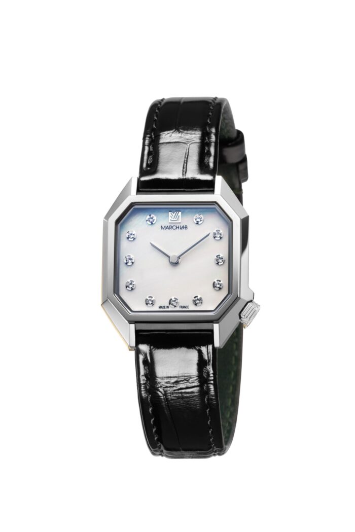 Montre MARCH LA.B Lady Mansart Diamants Acier