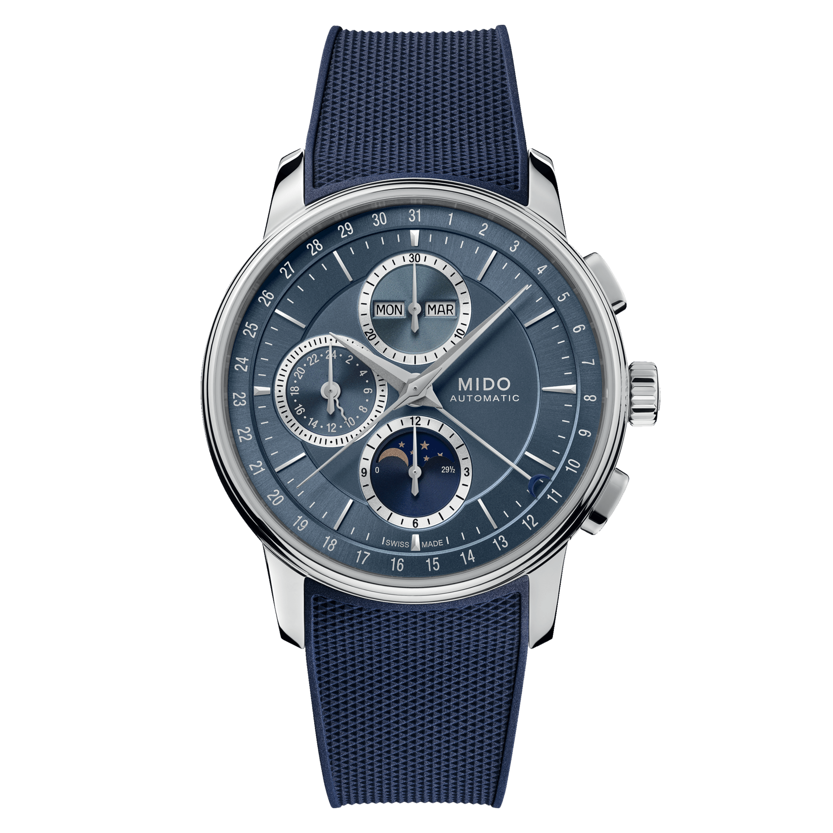 Montre Mido Baroncelli Chronograph Moonphase