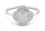 Bague Morganne Bello Chance Diamants Sertis Or Blanc