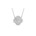 Collier Morganne Bello Chance Diamants Sertis Or Blanc