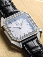 Montre MARCH LA.B Lady Mansart Diamants Acier 18 Carats