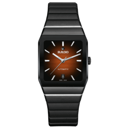 Montre Rado Anatom Automatic Cadran Brun Bracelet Caoutchouc