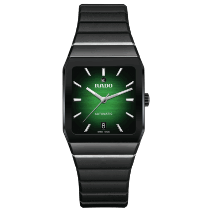 Montre Rado Anatom Automatic Cadran Vert Bracelet Caoutchouc