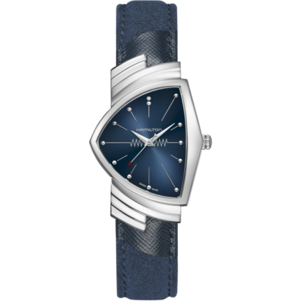 Hamilton Ventura Quartz Watch Blue Dial 32.3MMTextile  Bracelet  (Copy)