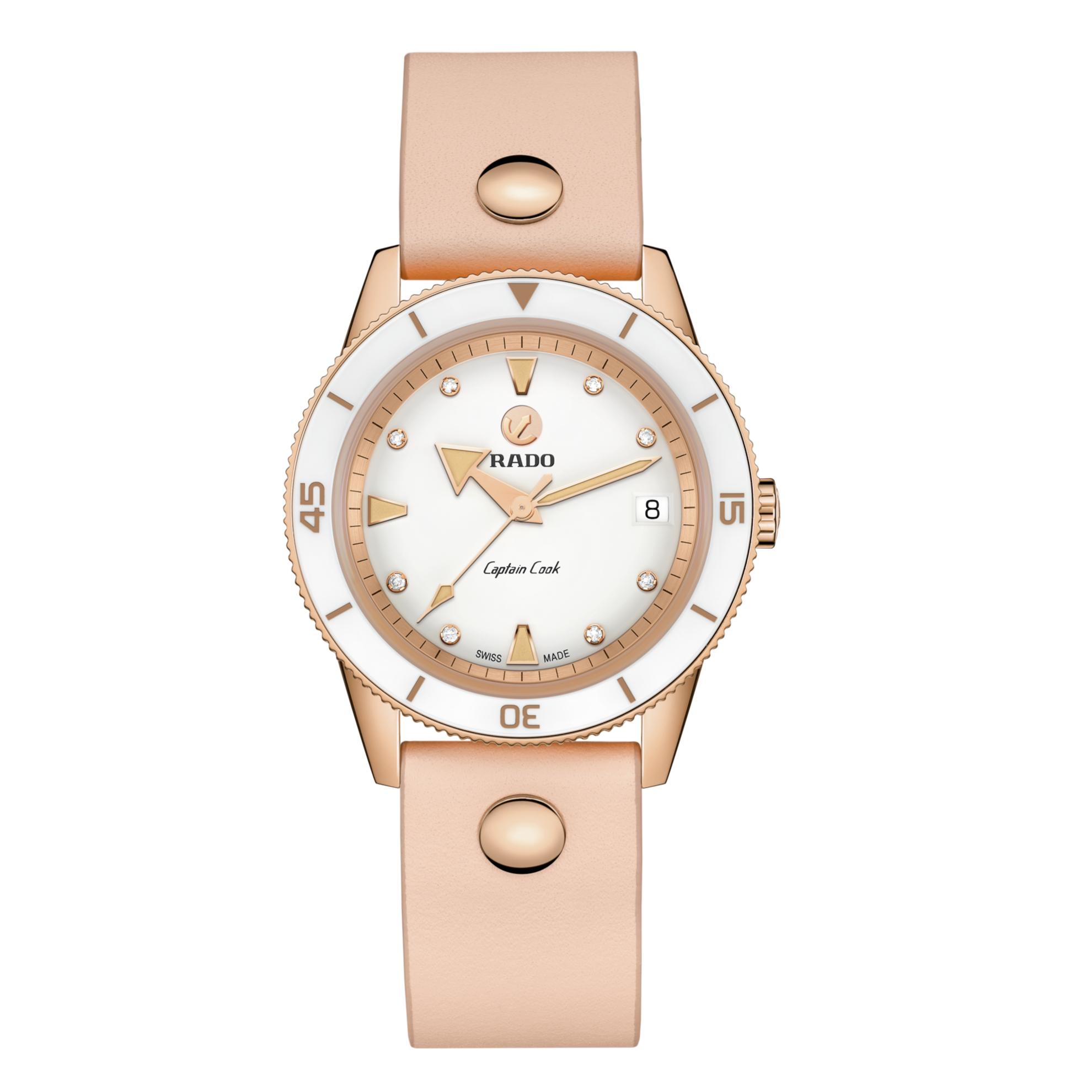 Montre Rado Captain Cook x Marine Hoermanseder Hearbeat Auto Bracelet Acier 37MM
