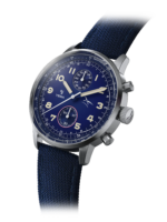 Montre Yema Flygraf Bi-Compax AAE Auto Cadran Bleu