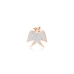 Mono Boucle d'Oreille Ginette NY Solo Diamond Georgia Stud Or Rose