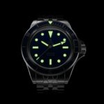 Montre Yema Superman Slim CMM.20 Cadran Bleu Bracelet Acier