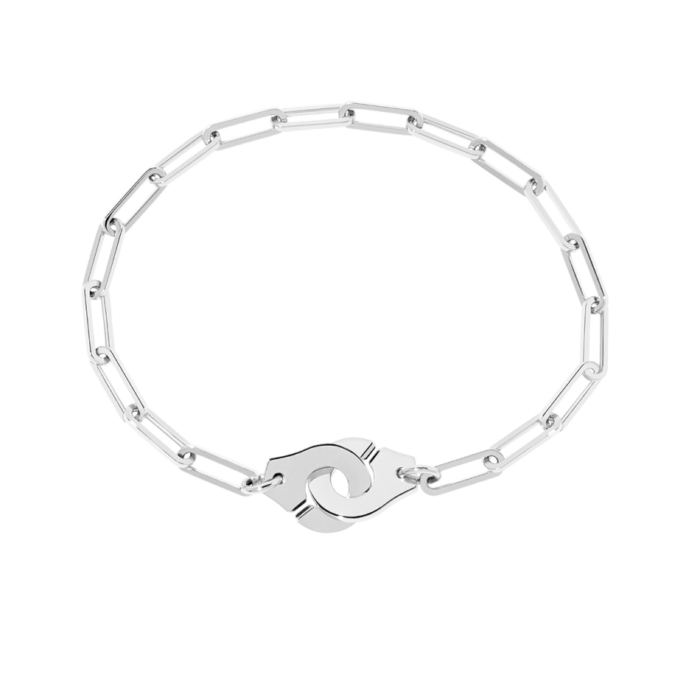 Bracelet Dinh Van Menottes R12 21cm Platine