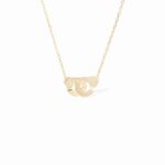 Collier Dinh Van Menottes XS Diamants Or Jaune