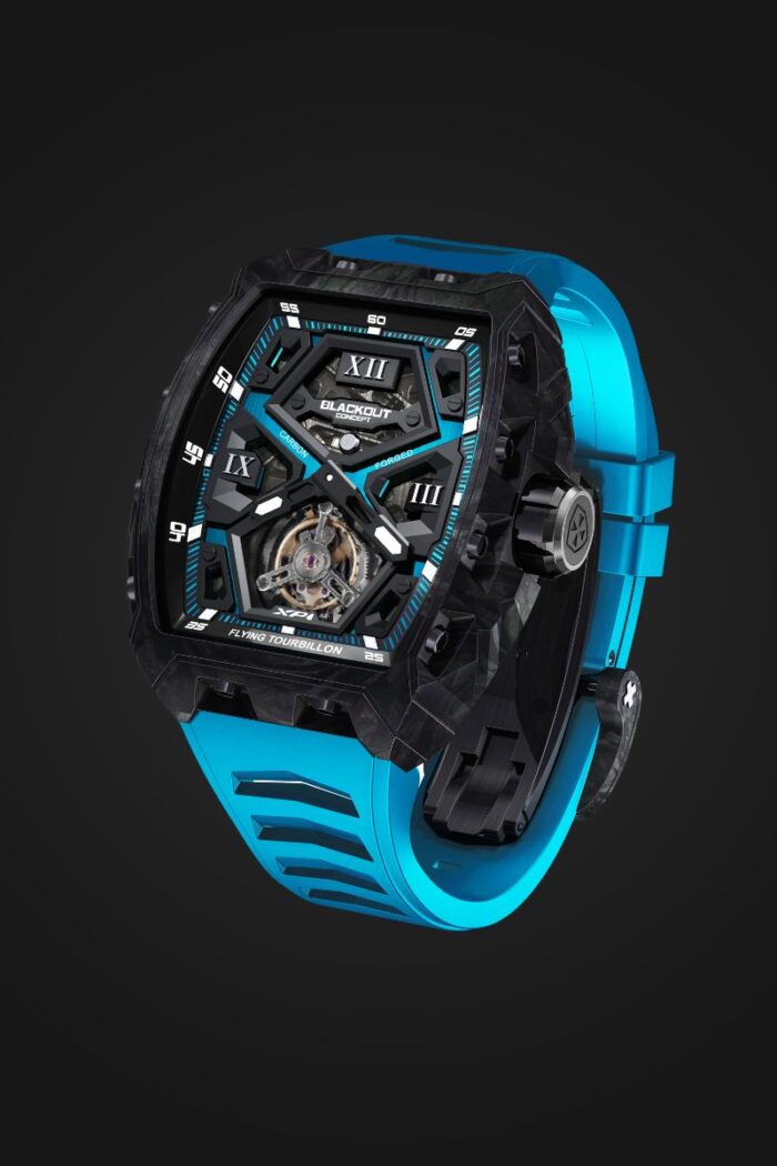 Montre Blackout Concept XP1 Tourbillon LT Frozen Blue