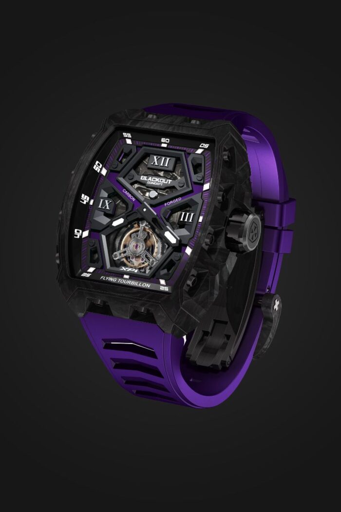 Montre Blackout Concept XP1 Tourbillon LT UltraViolet