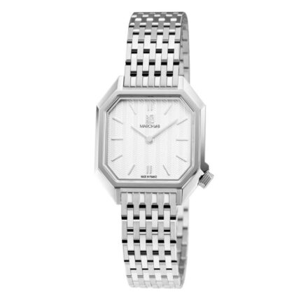 Montre MARCH LA.B Milady Mansart Chevrons Blanc