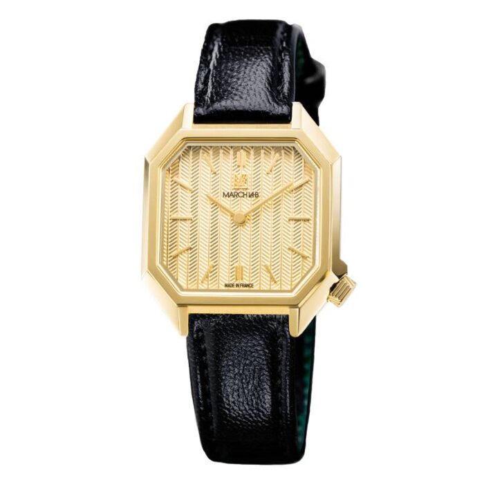 Montre MARCH LA.B Milady Mansart Chevrons Or