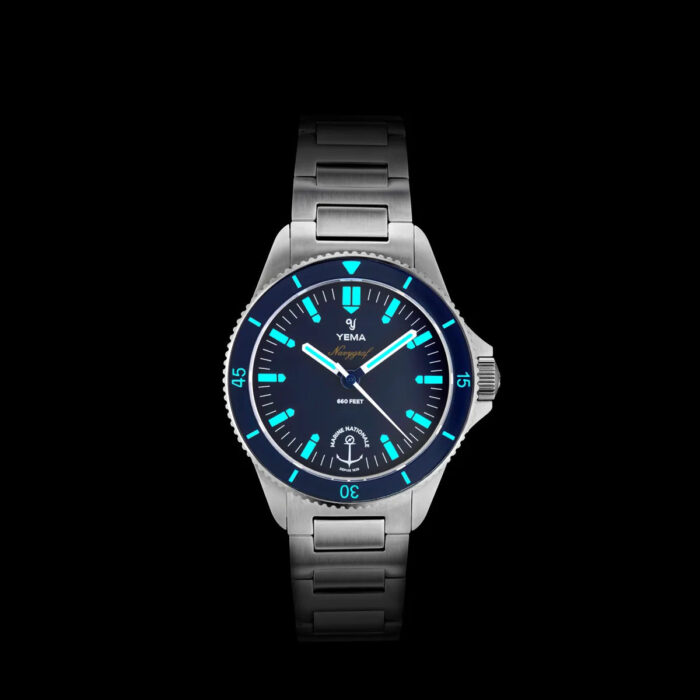 Montre Yema Navygraf Marine Nationale