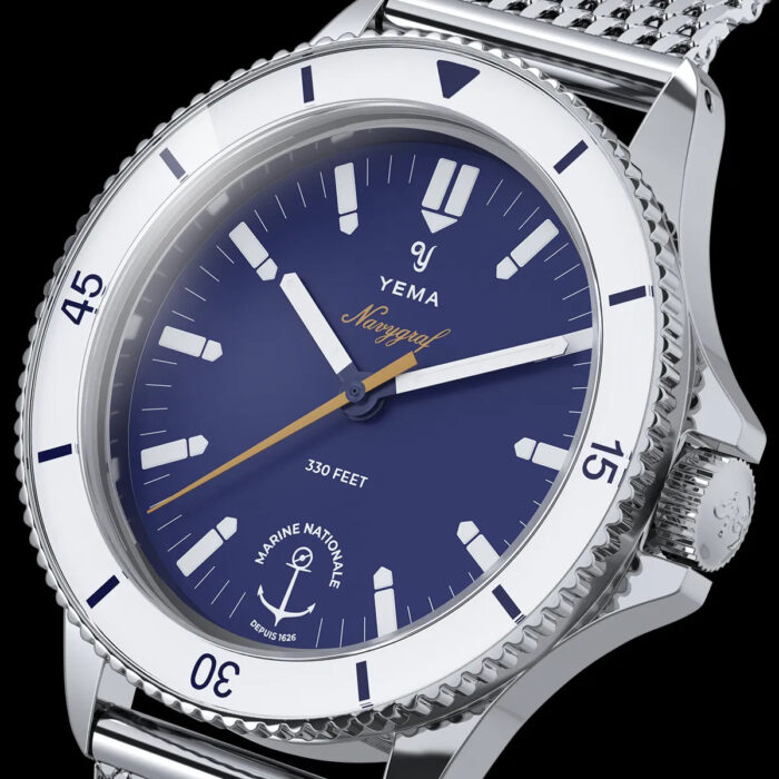 Montre Yema Navygraf Marine Nationale Quartz