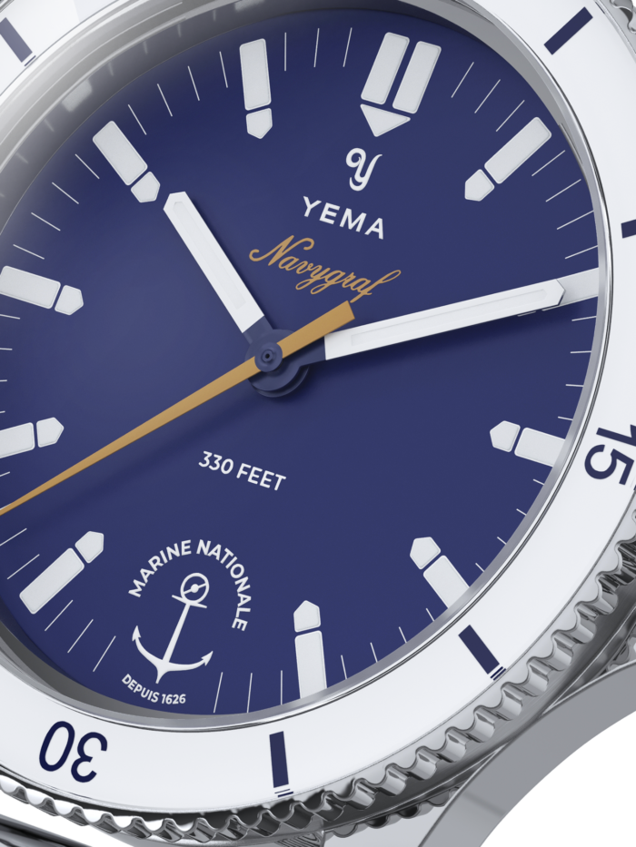 Montre Yema Navygraf Marine Nationale Quartz