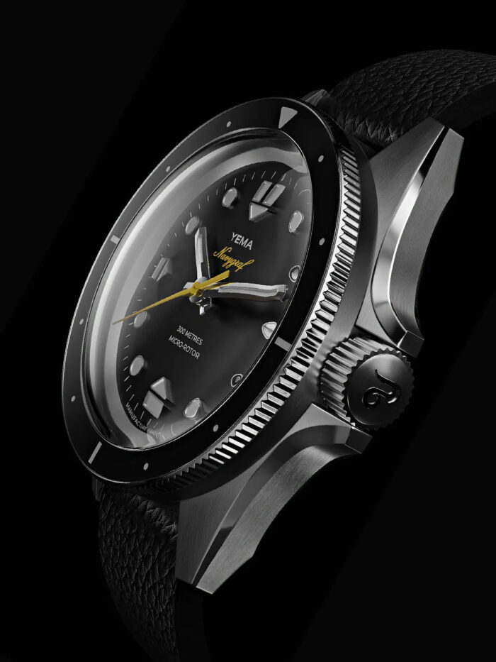 Montre Yema Navygraf Slim CMM.20 Auto Cadran Noir