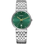 Montre Rado Florence Diamonds Quartz Cadran Vert Bracelet Acier 38MM