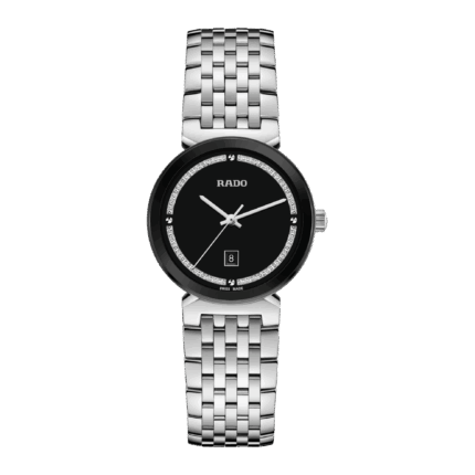 Montre Rado Florence Quartz Cadran Noir Bracelet Acier 30MM