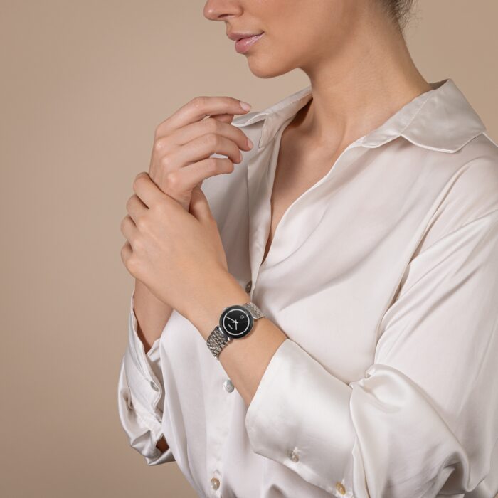 Montre Rado Florence Quartz Cadran Noir Bracelet Acier 30MM