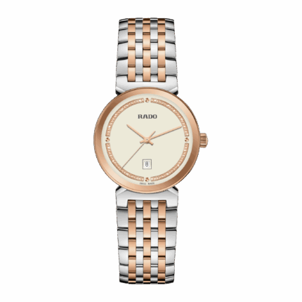 Rado Florence Quartz watch Champagne dial Steel Bracelet 30MM
