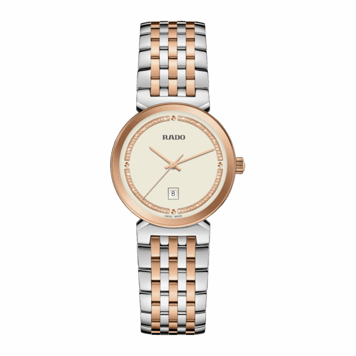 Montre Rado Florence Quartz Cadran Champagne Bracelet Acier 30MM